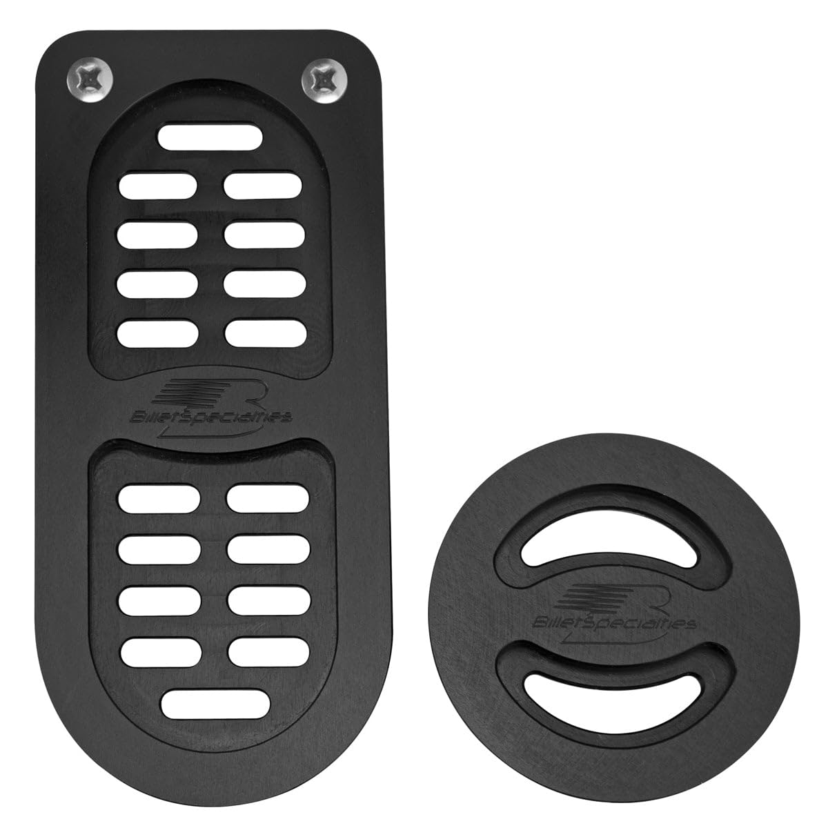 Billet Specialties GM Billet Door Jamb Vent Black Set