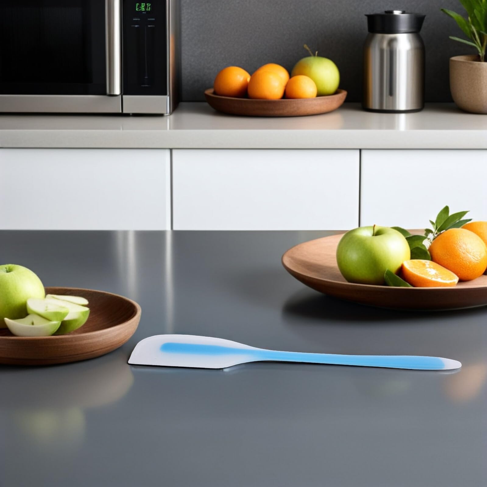 Cabilock 20pezzi Spatola Silicone Senza Cuciture per Cucina Resistente al Calore per Mescolare Spalmare Raschiare su Pentole Antiaderenti Ciotole e Teglie