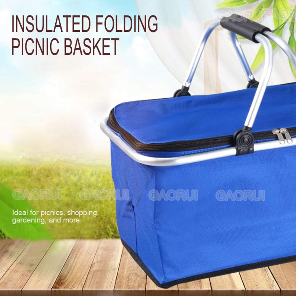 Lyndee borsa termica pieghevole per picnic campeggio sport spiaggia