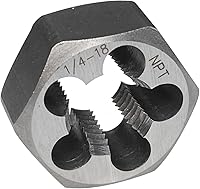 Vista 7 de Terraja de tubo NPT hexagonal de acero al carbono para rerosca 1/8-27