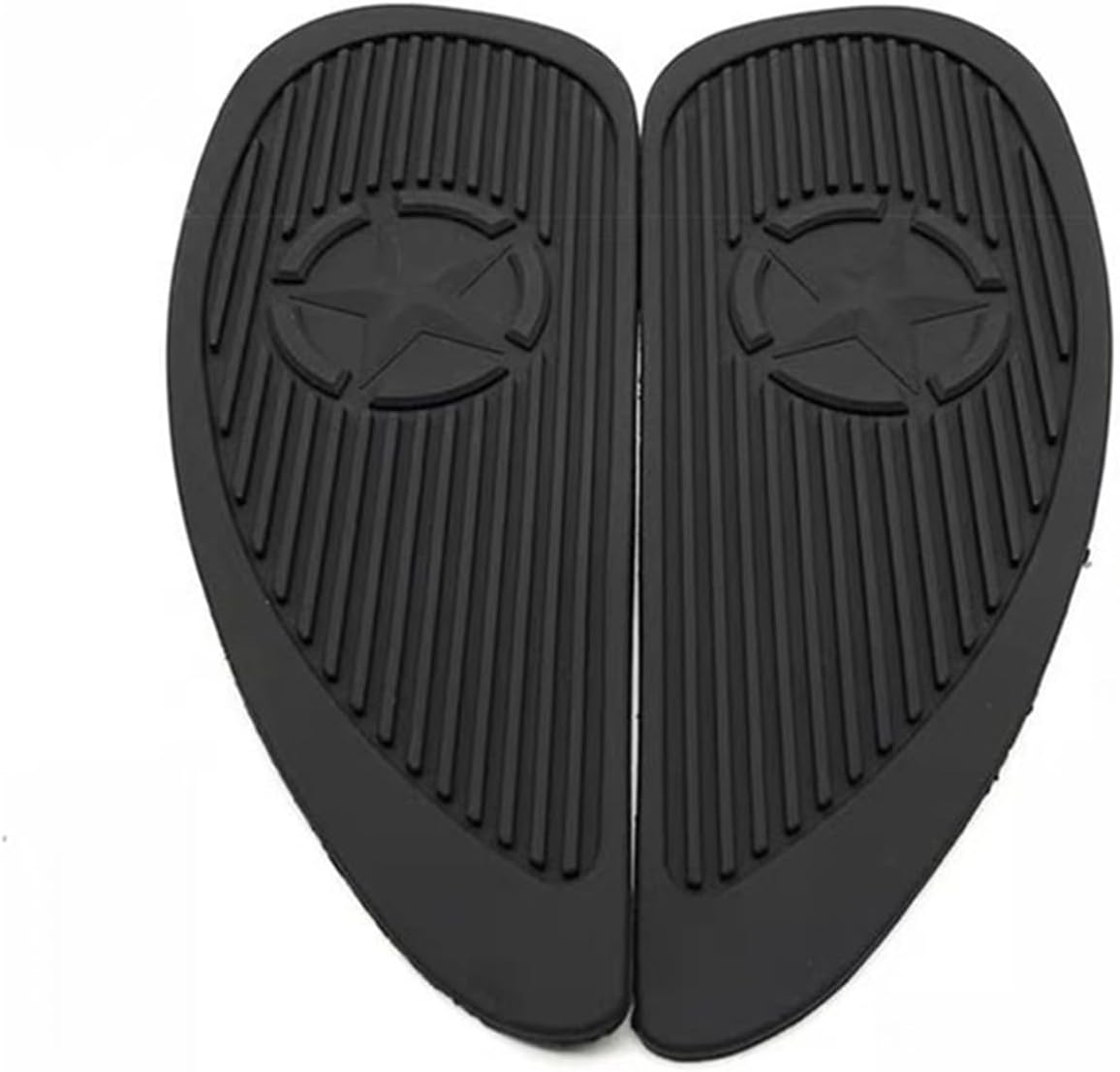 Motorcycle Tank Sticker Universal 3D Motorcycle Gas Tank Rubber Sticker Knee Anti-Skid Pad Fuel Protect Decal for H&ON&DA for YA&MAHA for Ha&rley for Cafe.