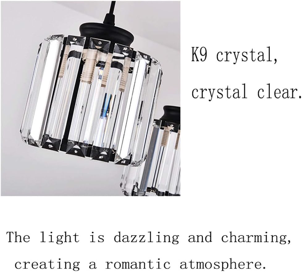 Chandelier Building Living Room Middle Floor Long Candle Holder Round Crystal Candle Holder for Living Room Dining Room Bedroom
