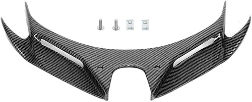 KIMISS Aletas aerodinámicas delanteras, estilo fibra de carbono, cubierta aerodinámica de ala para Kawasaki Ninja 250400 2018-2020