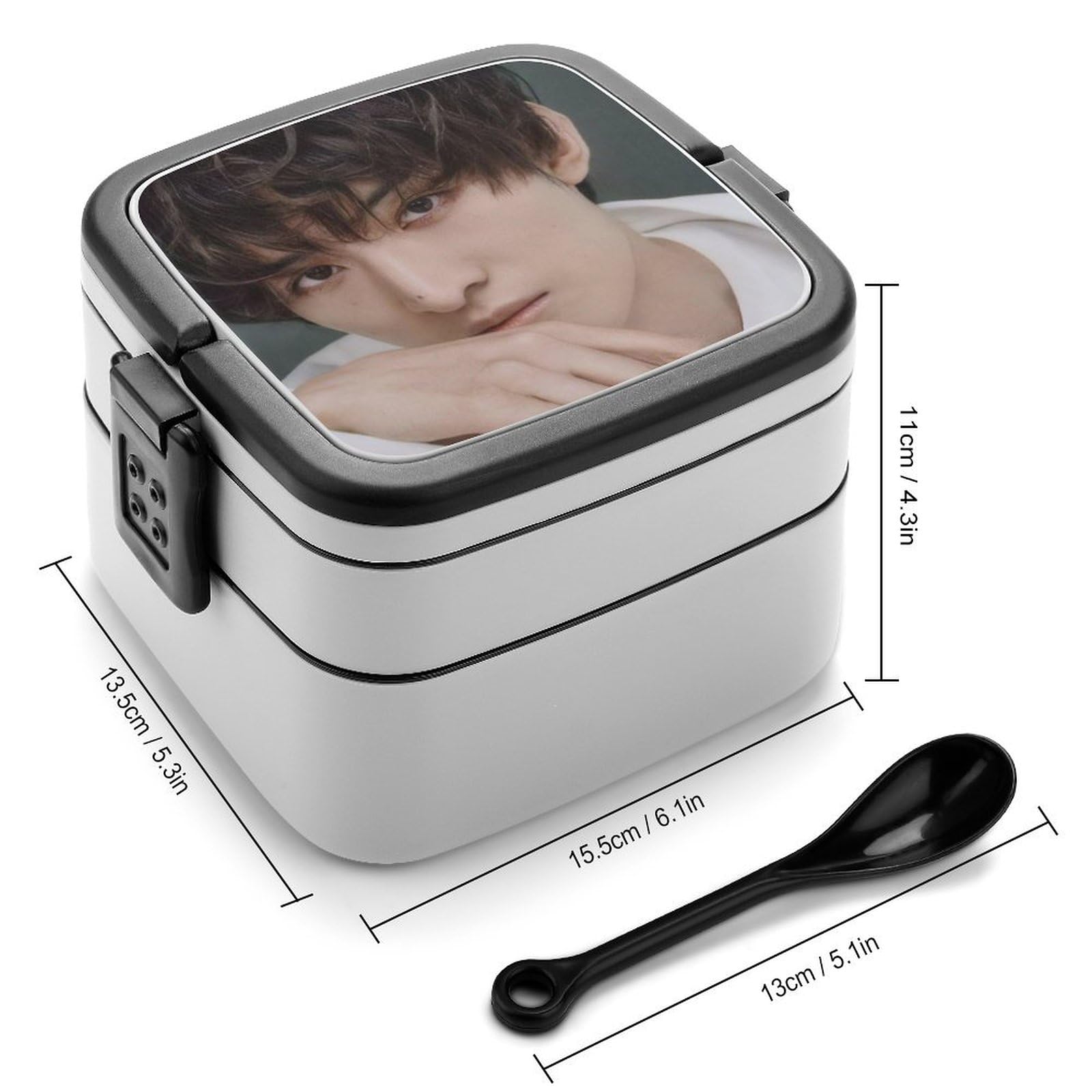 手提げ弁当箱 名入れ 別途購入で可能】弁当箱 ネスト ランチボックス 竹蓋 長角