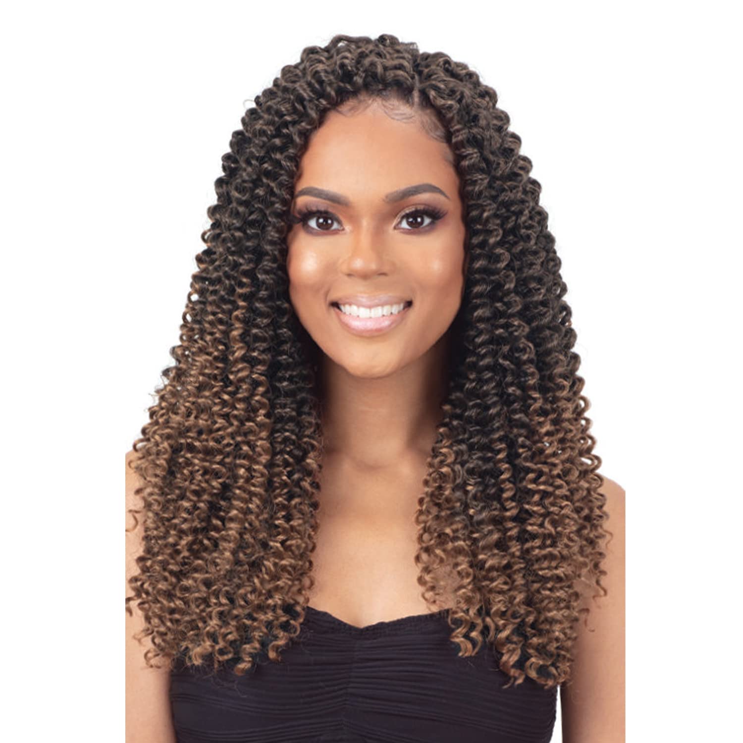 Mayde Beauty Crochet Braids 3X Lusty Water Wave 14" (14 inch (Pack of 3), 1)