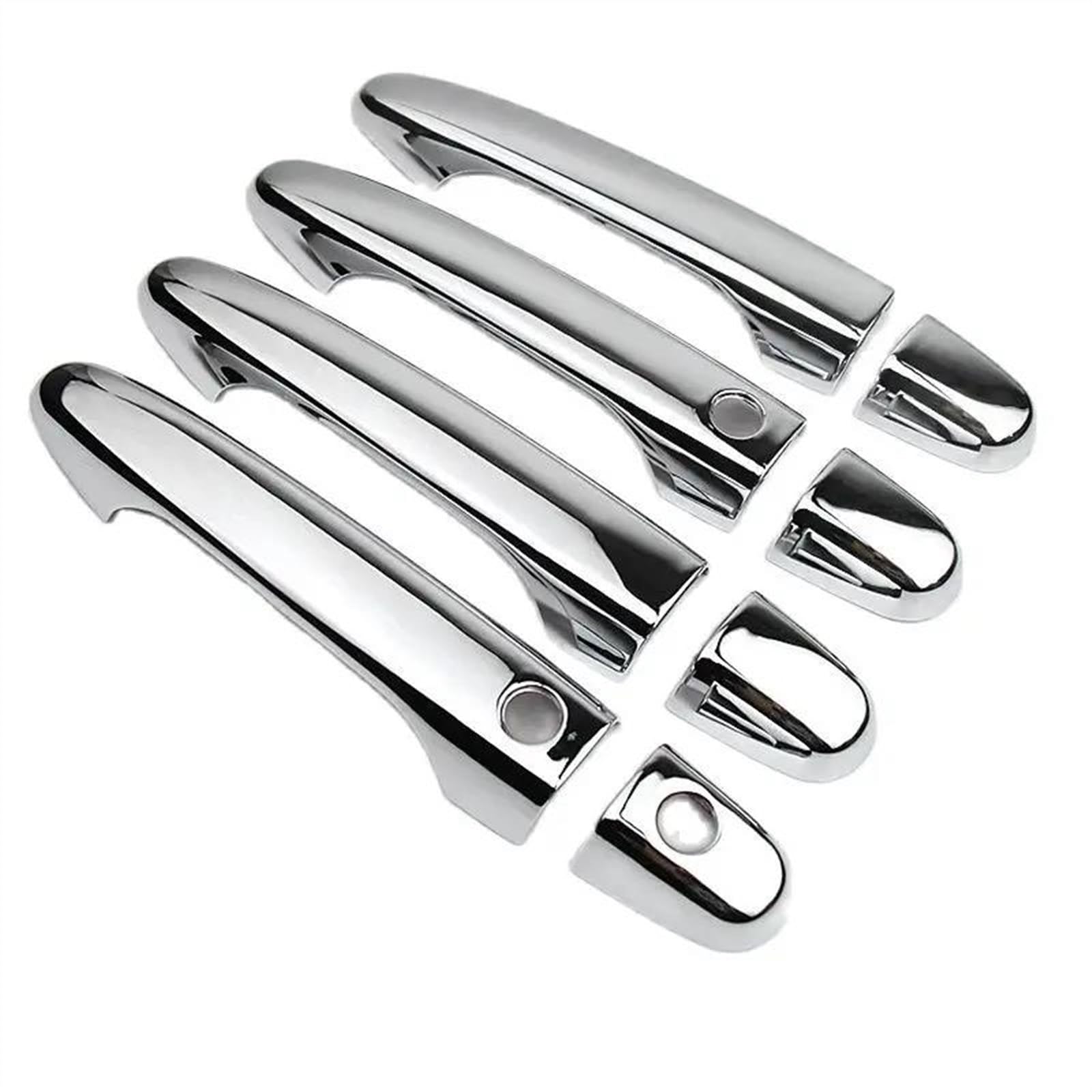 NOHEEU Car Exterior Door Handle Cover Trim Protective Auto Parts Accessories Stickers for Civic 9th CRV CR-V 12-15(D)