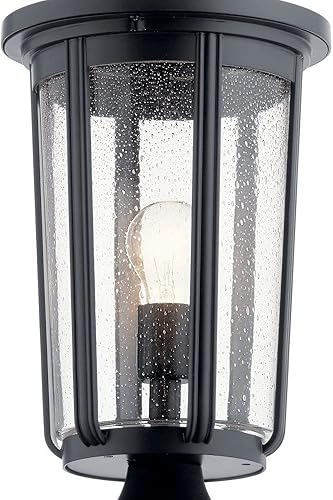 Miniatura 9 de Kichler Lighting 49917BK - Soporte de pared para exteriores, color negro