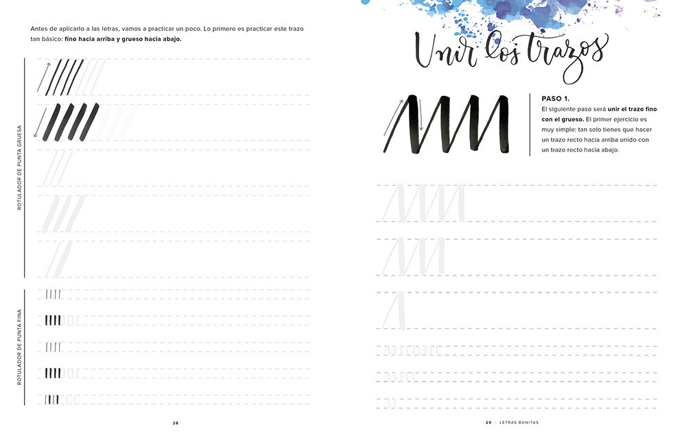 Letras bonitas: Descubre el arte de dibujar palabras. Un libro para aprender lettering y encontrar tu propio estilo. (Creativa)