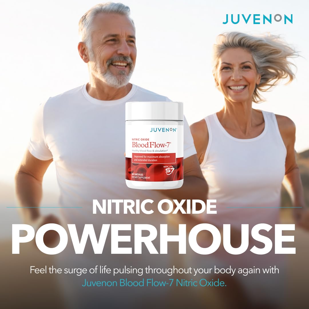 Juvenon BloodFlow-7 - Natural Nitric Oxide Supplements for Men & Women — Amazon image 5