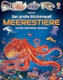 Der große Stickerspaß: Meerestiere: mit über 220 Stickern in die Tierwelt der Meere abtauchen – Stickerheft ab 5 Jahren (Der-große-Stickerspaß-Reihe) - Simon Tudhope Gong Studios 