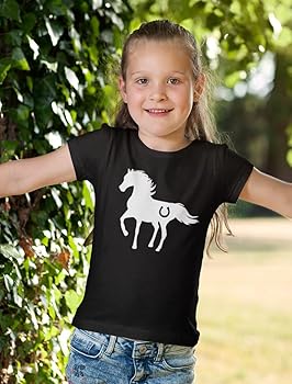 Tstars Horse Shirt for Girls Horseback Riding Equestrian Horseshoe Print  Kids Girl's Fitted T-Shirt : Amazon.ca: Clothing, Shoes \u0026 Accessories