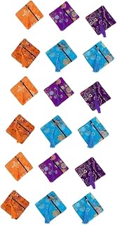 36 Peças Bolsa De Moedas Com Zíper Bolsa De Moedas Da Moda Para Mulheres Bolsa De Couro Com Franjas Carteira Feminina Bolsa De Dinheiro Brocado Bolsa De Moedas Com Borlas Bolsa De