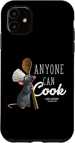 Vista 8 de Disney Pixar Ratatouille Remy Anyone Can Cook - Carcasa para iPhone 17