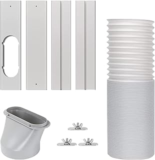 Portable Air Conditioner Window Set Exhaust Hose Replacement Style C