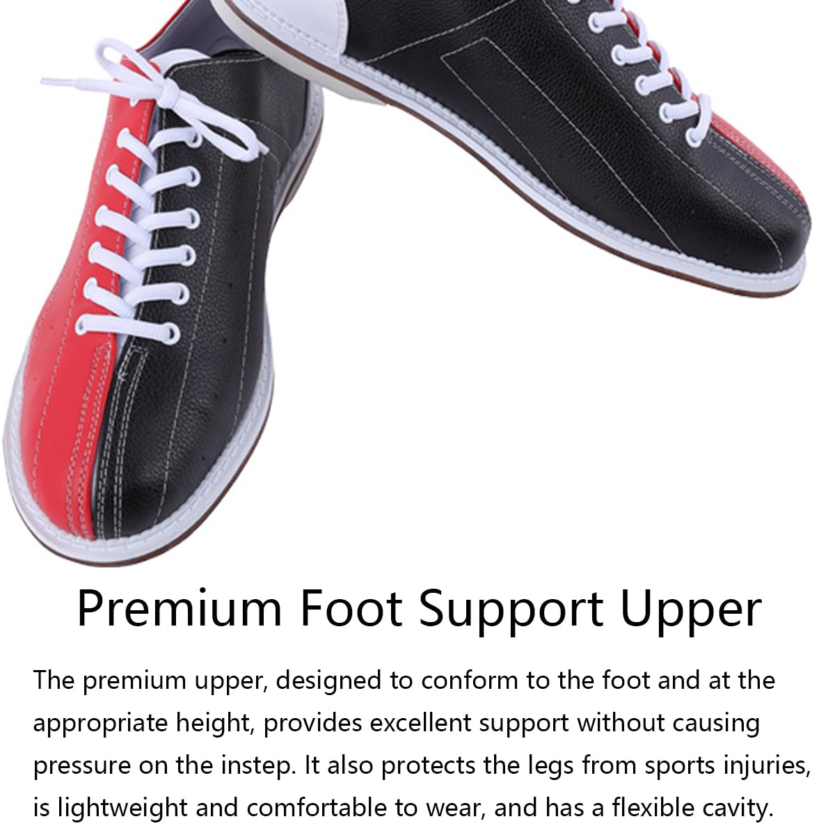 Zapatos De Bolos Hombre Ligero Cuero Talla Grande Diestros