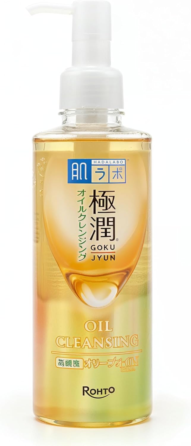 Gokujyun Oil Cleasing - Óleo Removedor de Maquiagem com Ácido Hialurônico 200ml, Hada Labo Gokujyun Oil Cleasing - Óleo Removedor de Maquiagem com Ácido Hialurônico 200ml, Hada Labo