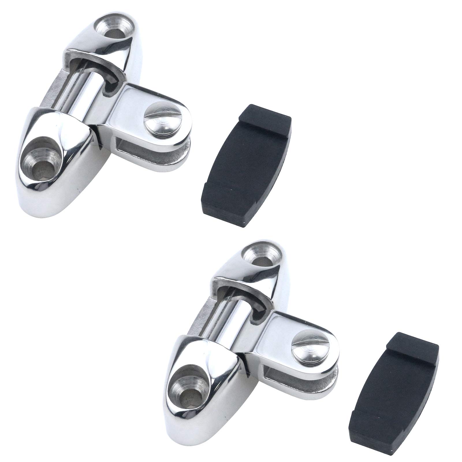 Buy Semetall Deck Hinge 2 Pack Boat Top Deck Stainless Steel Swivel