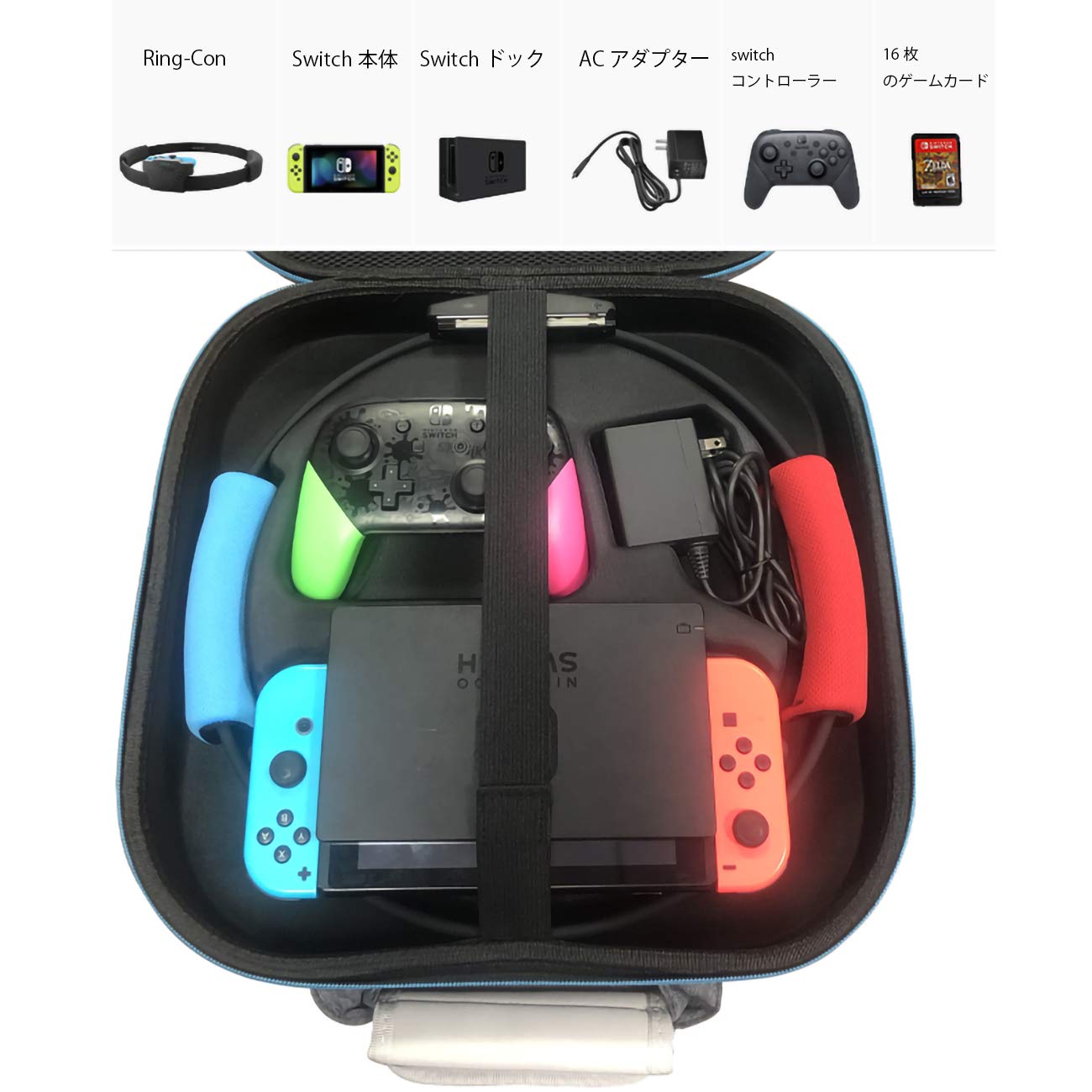 Amazon.co.jp: Umoraリングフィット収納 Ring Fit Adventure用収納