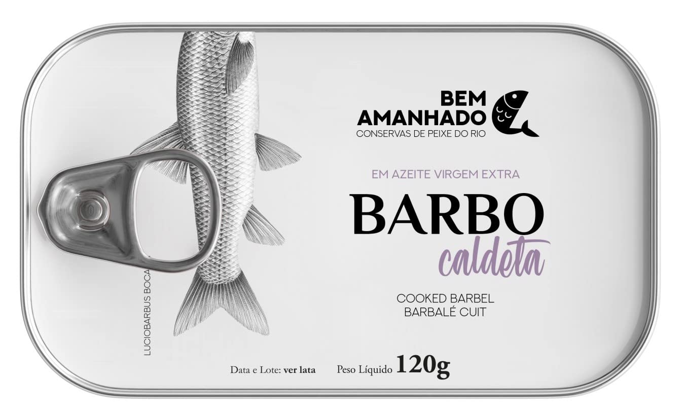 Bem Amanhado - Gekochte Barben in Tomatensauce (Luciobarbus bocagei) - 3er Pack (3 x 120 gr)