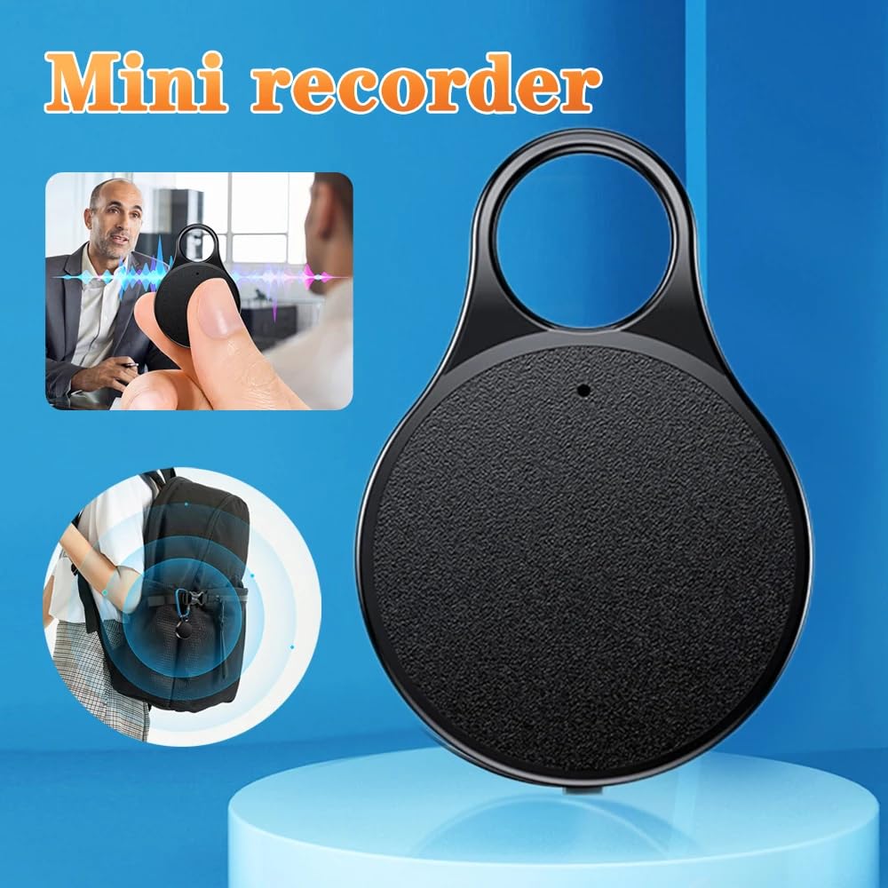 Mini dyktafon, 32 GB, profesjonalny cyfrowy audio, aktywowany głosem, nagrywanie dyktafonu, odtwarzacz MP3, do wykładów, spotkań klasy