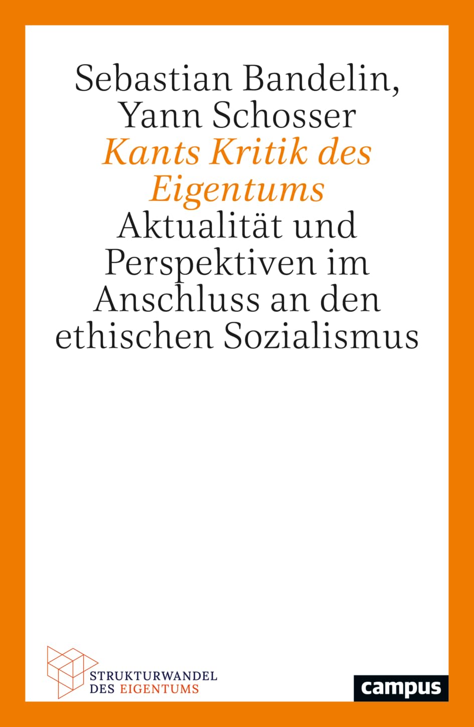 Kants Kritik des Eigentums: Aktualität und Perspektiven im Anschluss an den ethischen Sozialismus (Strukturwandel des Eigentums, 12)