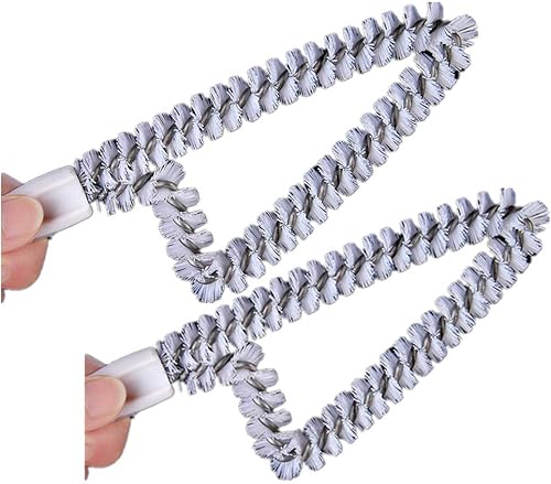 Cepillo de limpieza de ventanas para puertas correderas, cepillo limpiador de ventanas, paquete de 2