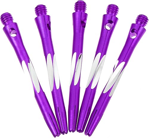 5 unids Dardos de Dardos de Metal Dardos Estándar Dardos Varilla de Dardos Eje de Juego de Dardos Accesorios Aleación de Aluminio Rojo Set Dardos