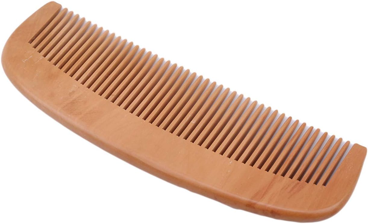 Indian Crafts Idea Natural Wood Hair Comb For Men, Women & Kids, Natural and Healthy,Best for Styling, Straightening, Detangling