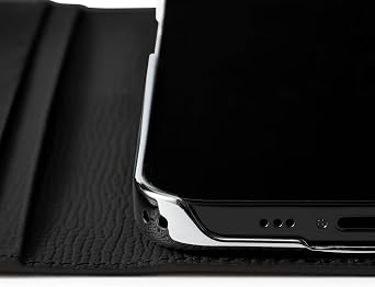 BONAVENTURA(for iPhone14Plus Noblessa Diary iPhone Case [Black] BODN14PL-BK