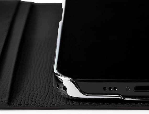 BONAVENTURA(for iPhone14Plus Noblessa Diary iPhone Case [Black] BODN14PL-BK