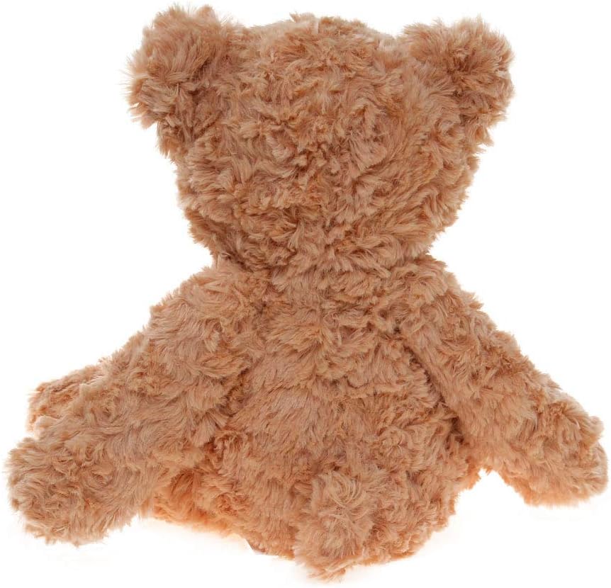 WILDREAM Stuffed Animals Teddy Bear, Soft Cuddly Teddy Bears for Baby, 8.6 inches Shaggy Stuffed Teddy Bear Plush Gifts for Boys Girls, Cute Great Gifts for Birthday, Christmas, Light Brown &White
