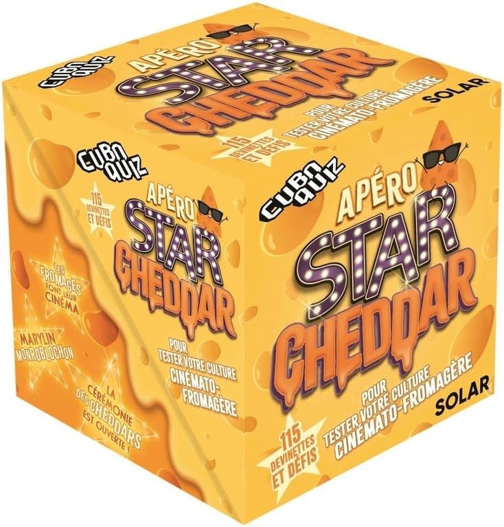 Cuboquiz Apéro Star cheddar