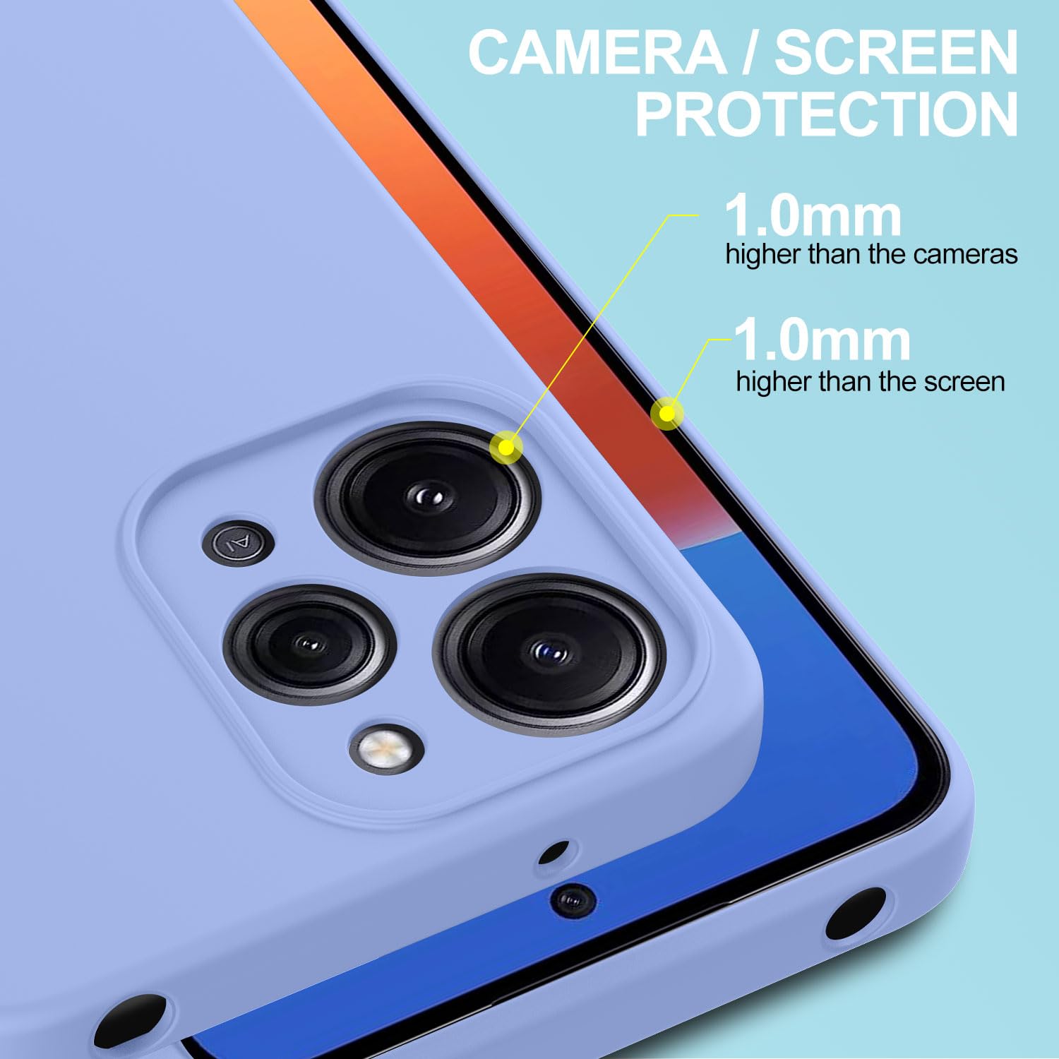 Custodia Morbida TPU + 3 Pellicole Vetro Temperato Per Xiaomi Redmi 12 - Antiurto, Leggera, Nero