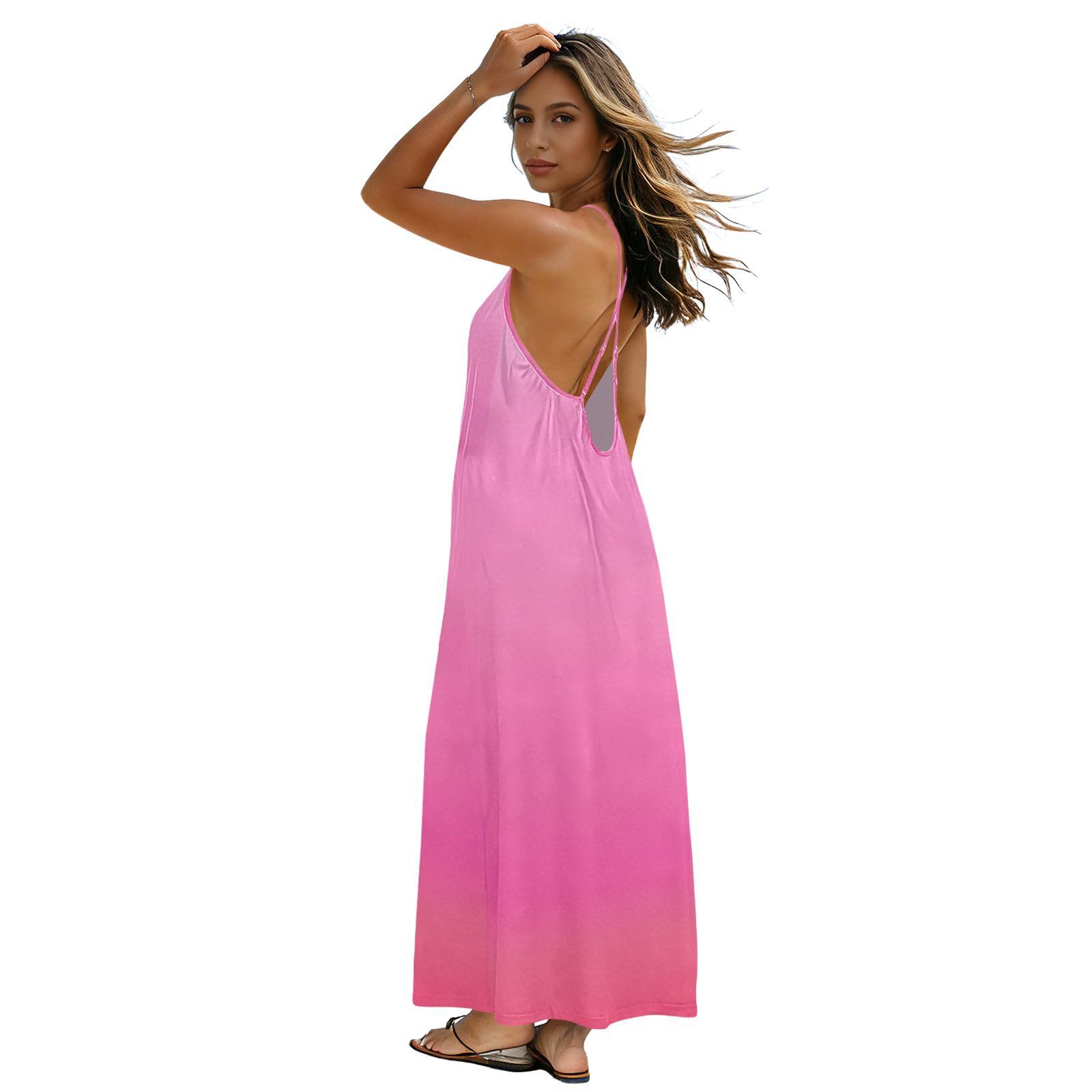 Robe caraco décontractée pour vos vacances d'été à la mer - 7