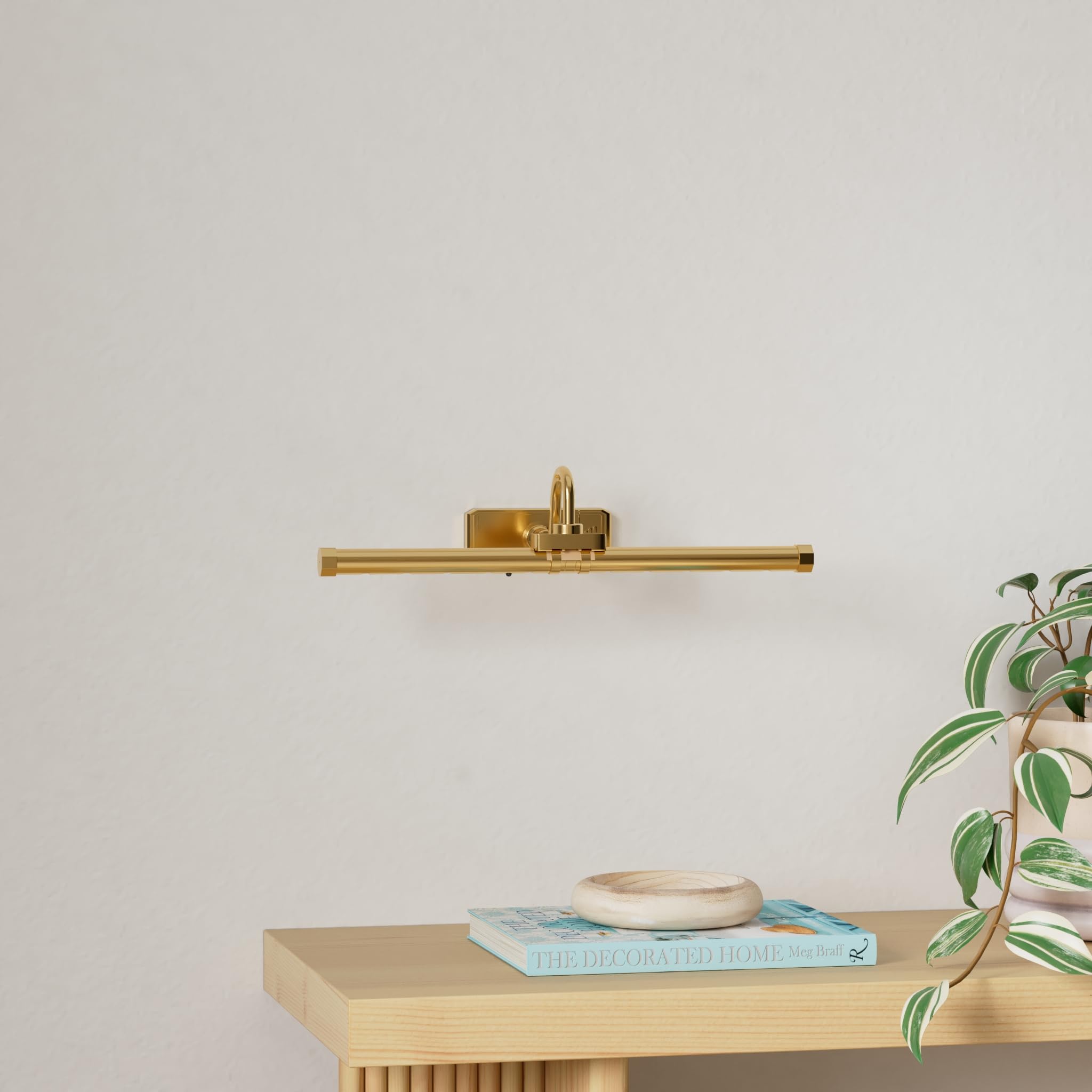 Picture Light Battery Operated, 16In Wireless Picture Light for Paintings, Remote Control Display Art Light with Timer and Color Modes and Dimmable for Wall Paintings, Dartboard, Picture Frame…