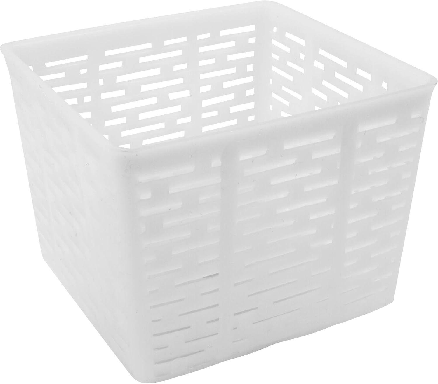 Browin 411314 Large White Round Mould 16 x 16 x 16.5 cm for 1 kg Homemade Lab Cheese, für 1000 g