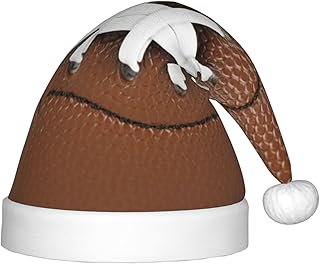 Augenstern Christmas Hat 3d-American-Football Xmas Hat Unisex Santa Hat