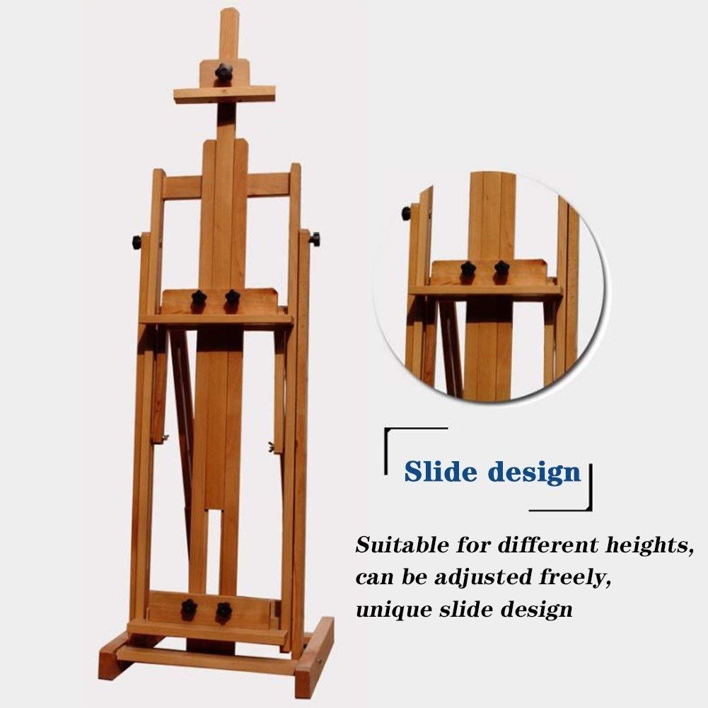 Caballete ajustable para exhibición de obras de arte y pintura, diseño portátil y resistente para artistas y artesanos