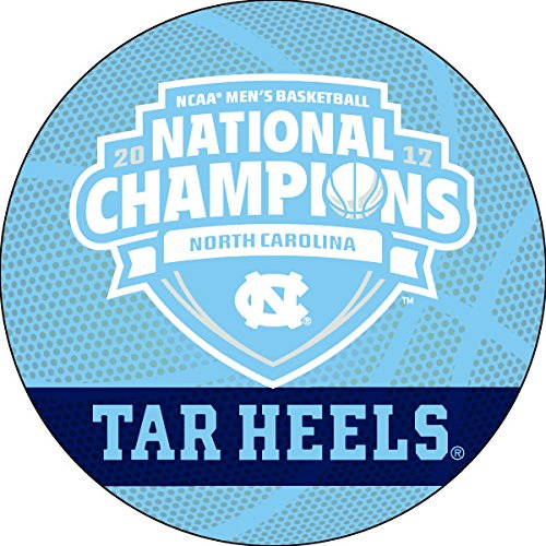 UNC Tar Heels 2017 NCAA Men's National Basketball Champs Paper Coaster 4 Pack Officially Licensed Collegiate Product