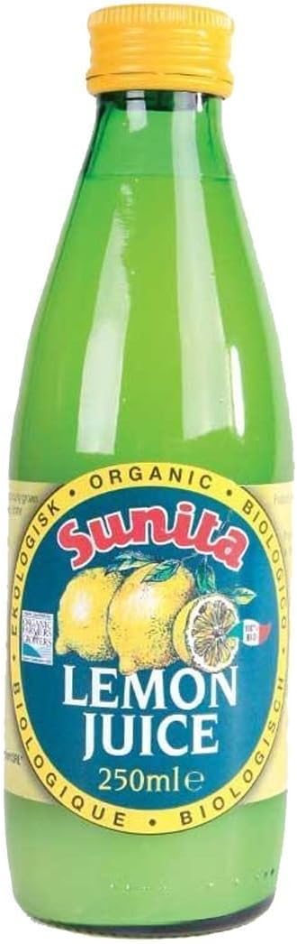 SUNITA Organic Lemon Juice 250ml (PACK OF 1)
