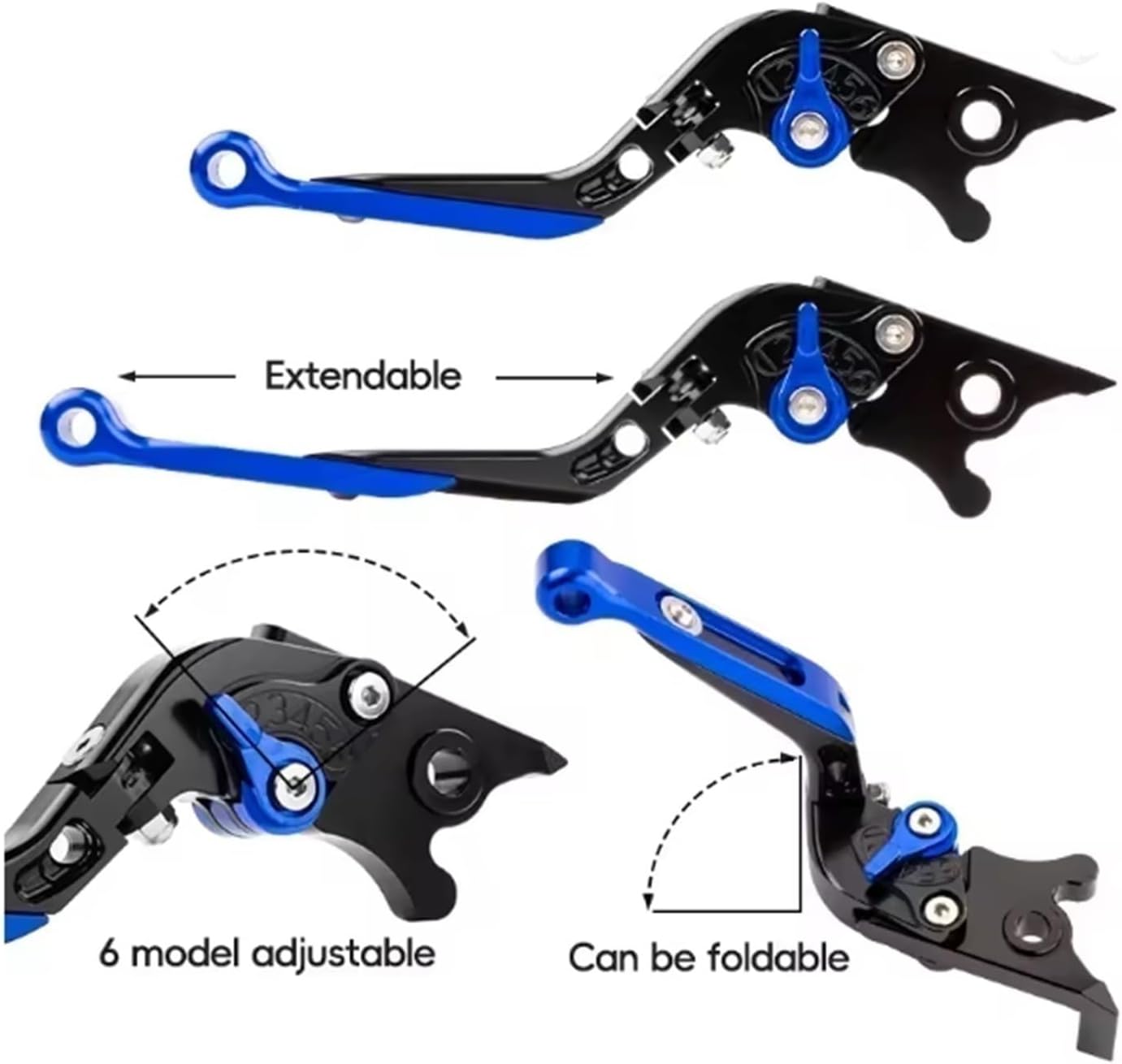 バイクのクラッチ部品 バイクパーツ 調整式ピボットブレーキクラッチレバー コントロールハンドル C650 スポーツ 2016-202