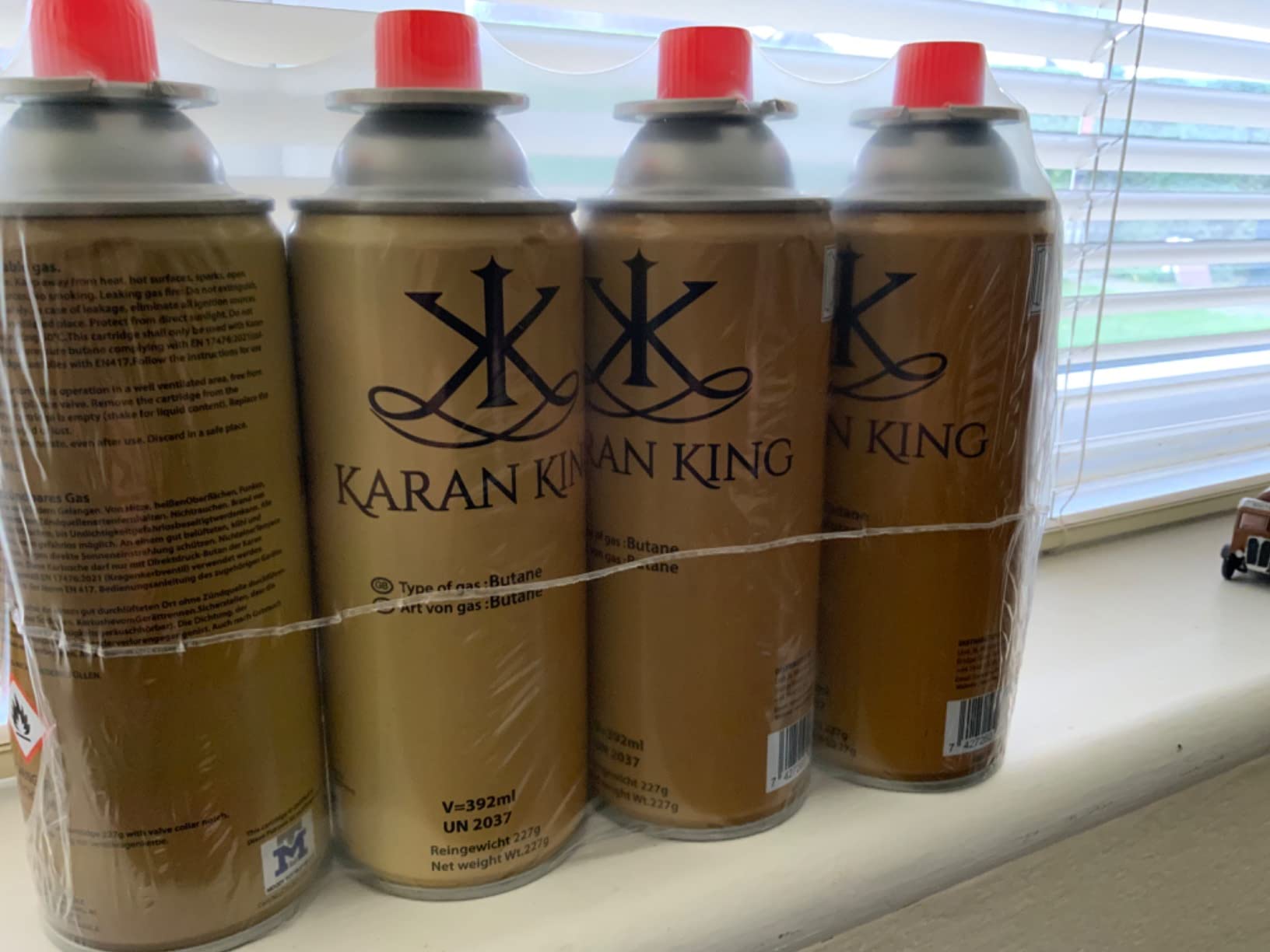 Marksman 4 BUTANE Adjustable GAS BOTTLES CANISTER CAMPING HEATER COOKER ...