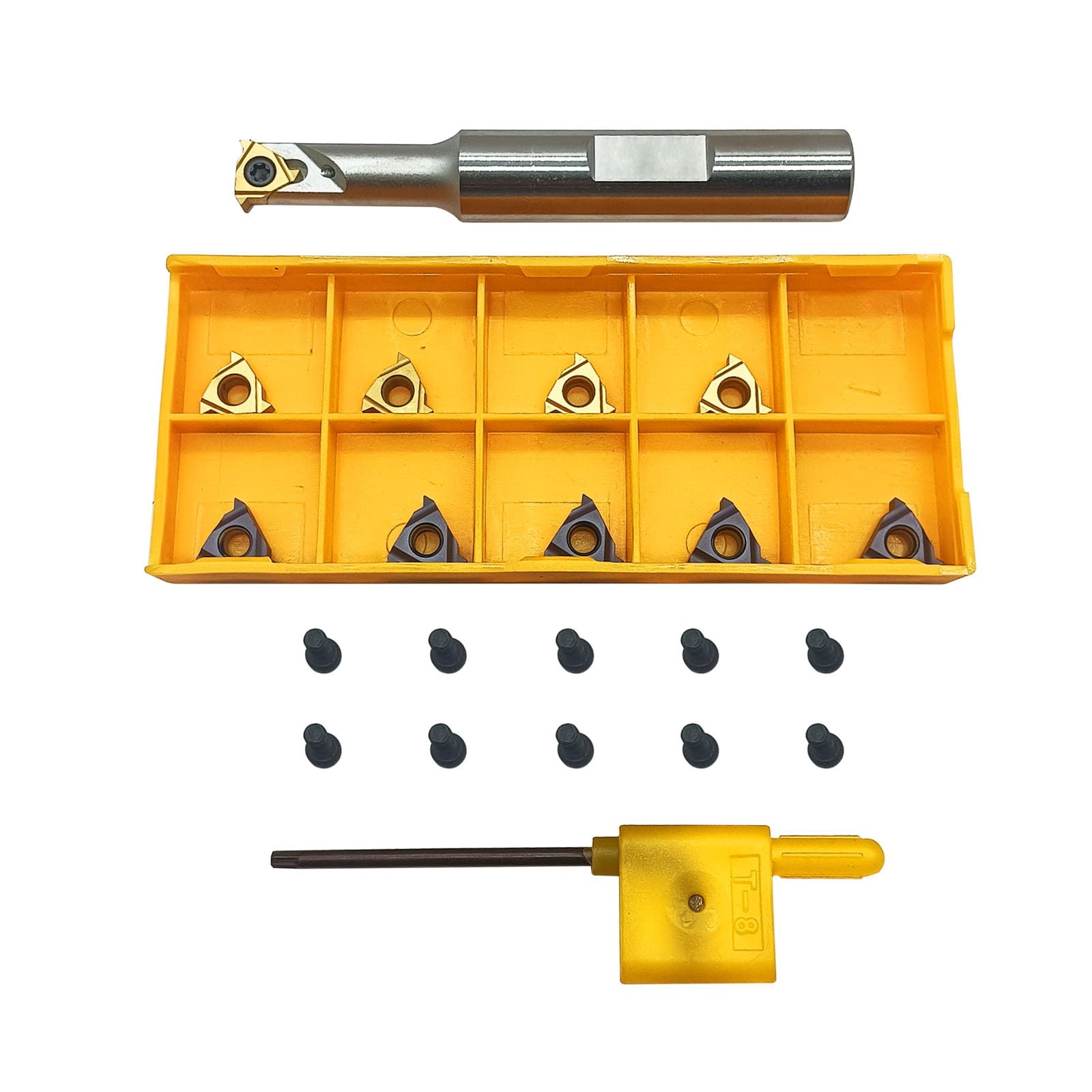 Threading Tool Holder with Carbide Inserts - Buy Now -8
