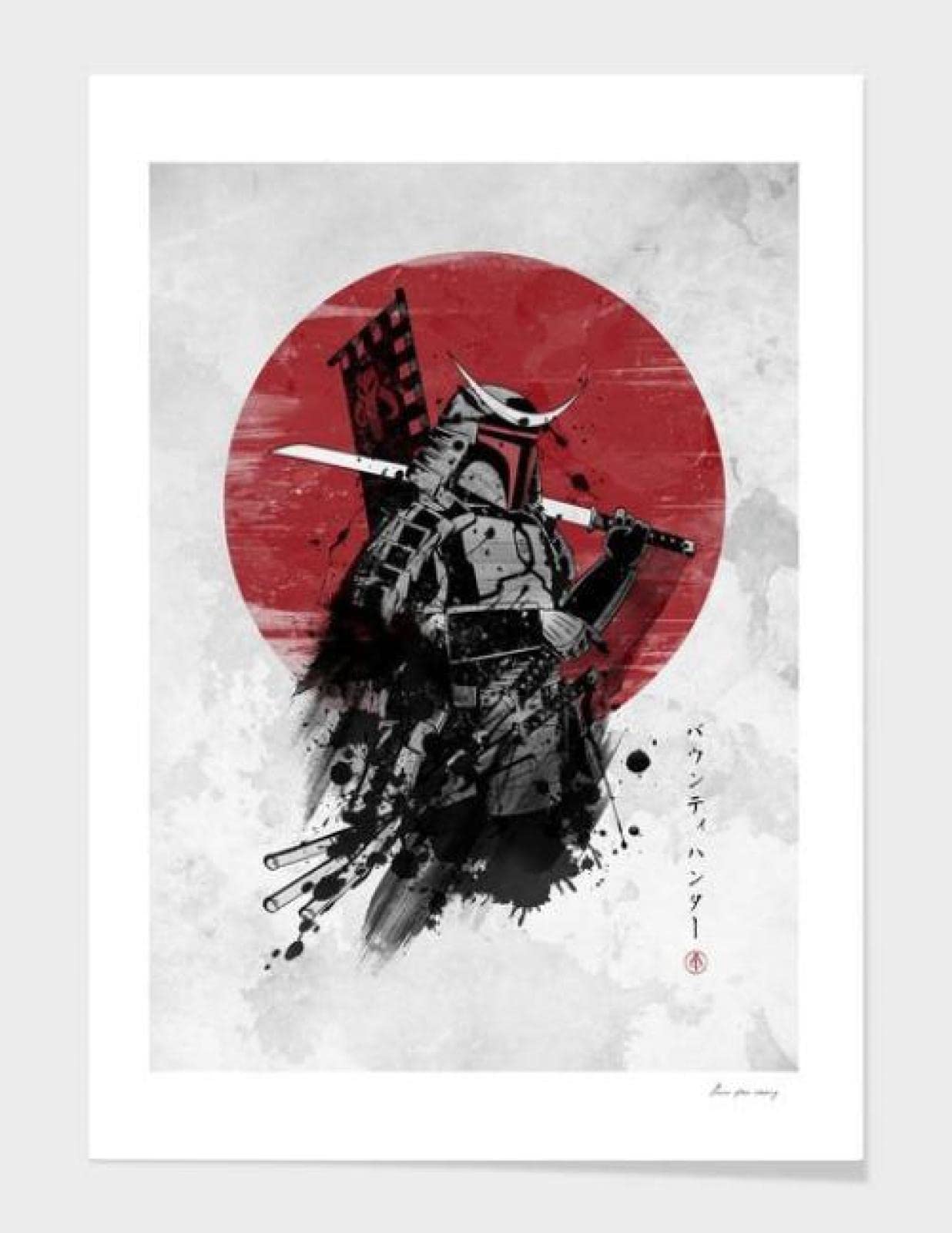 Bricolage diamant peinture japonais samouraï point de croix 5D