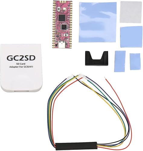 para módulo de microcontrolador RPi, mini placa de desarrollo, doble núcleo para procesador Cortex M0plus, con lector SD GC2SD, para consolas Wii