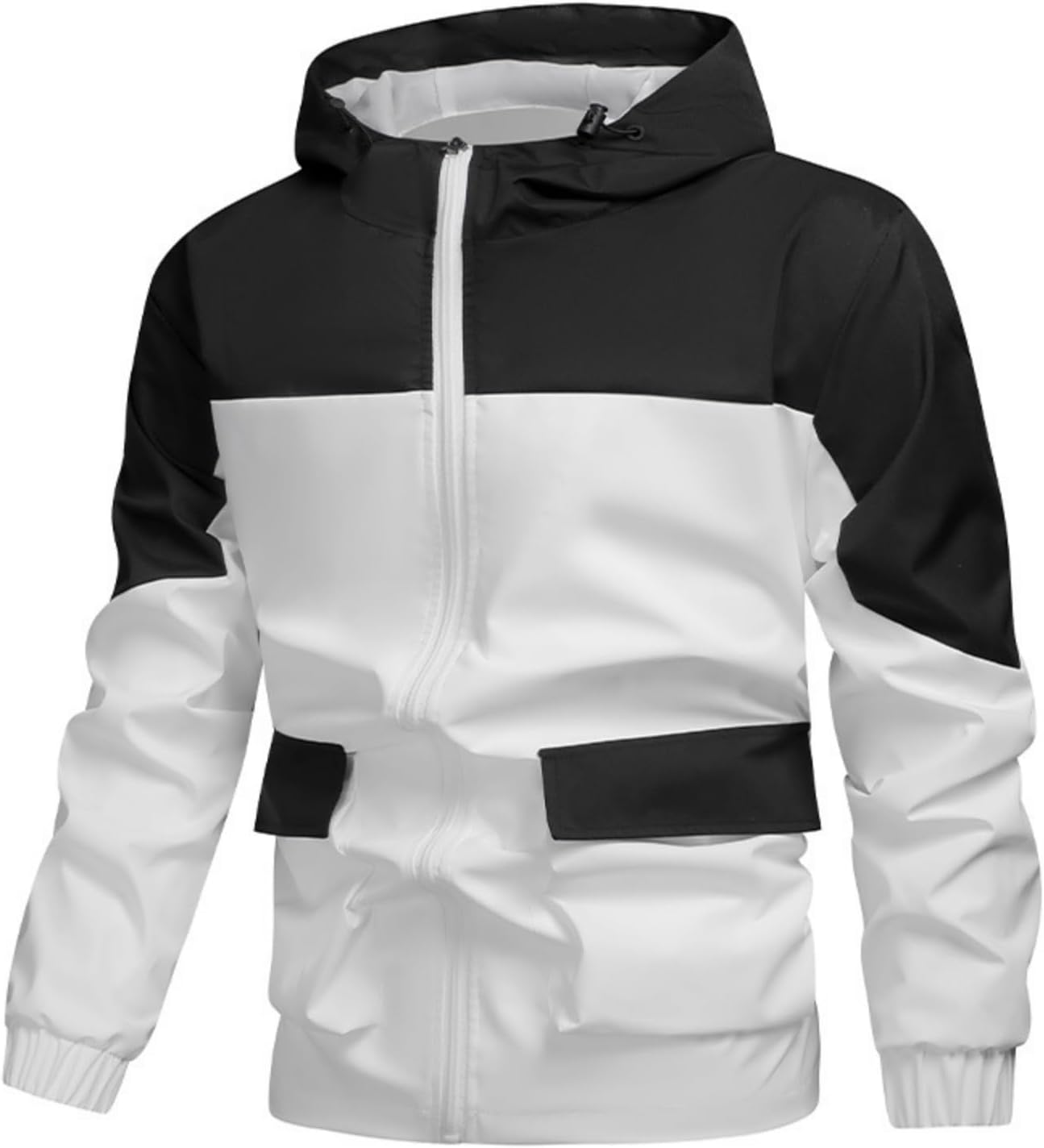 Winter Jacket Men 2025 Long Sleeve Warm Big and Tall Lightweight Thermal Coats Mens Fashion Cloth