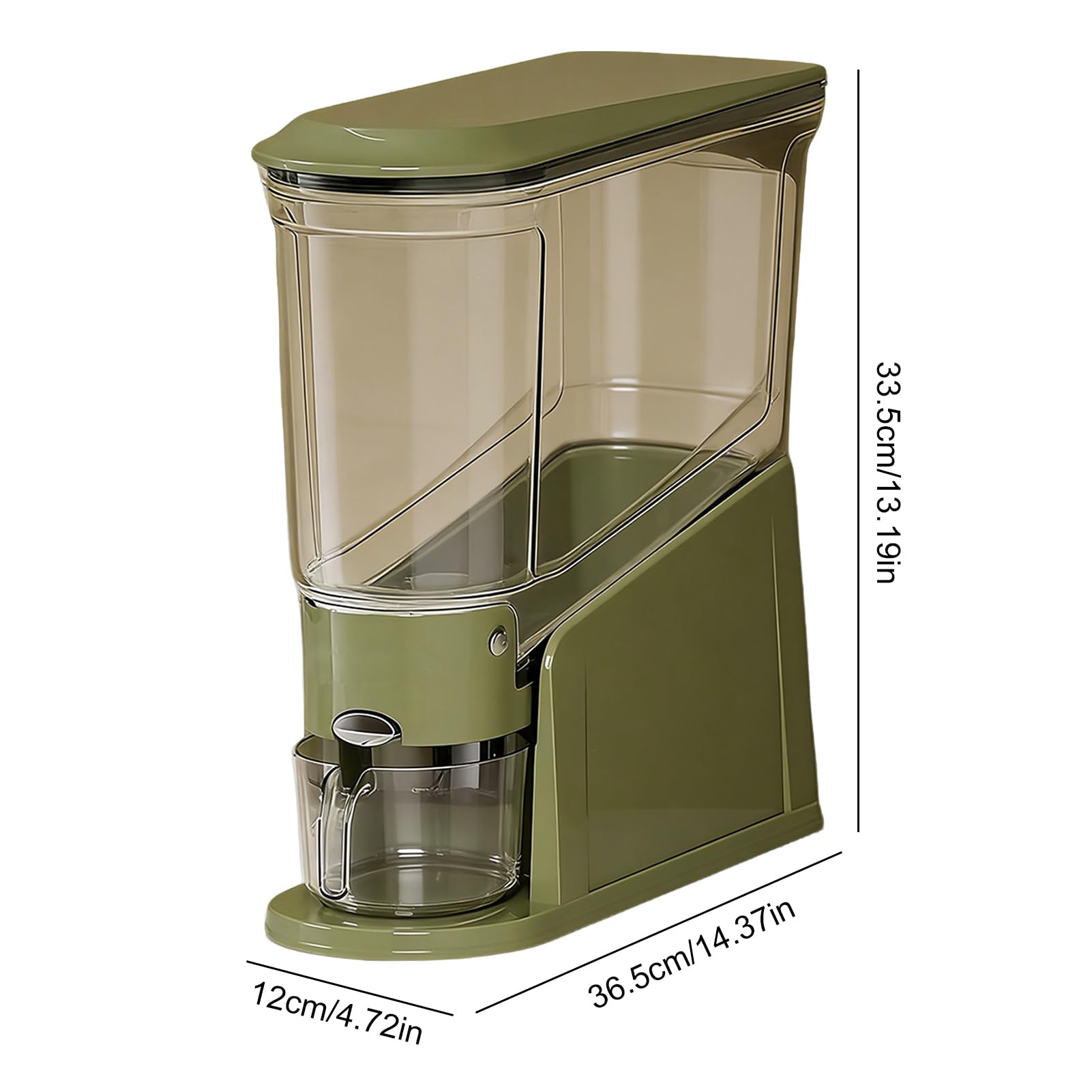 Scatola Di Stoccaggio Di Riso,Organizzatore Di Dispenser Di Riso Di Grande Capacità | Scatola Di Stoccaggio Sigillata Per Alimenti | Per Casa Cucina Guardaroba Dormitorio Snack