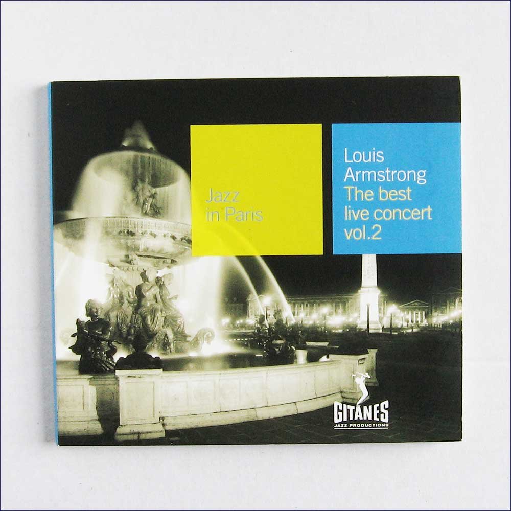 Best Live Concert, Vol. 2 [Audio CD] Louis Armstrong; Oscar Peterson; Billy Kyle; Tyree Glenn; Danny Barcelona; Eddie Shu; Domenico Modugno; Maurice Yvain and Traditional
