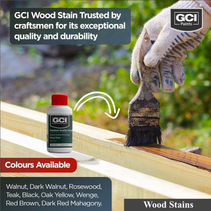 GCI Store GCI Premium Wood Stains 1 Litre - Fast Dry - Image 6