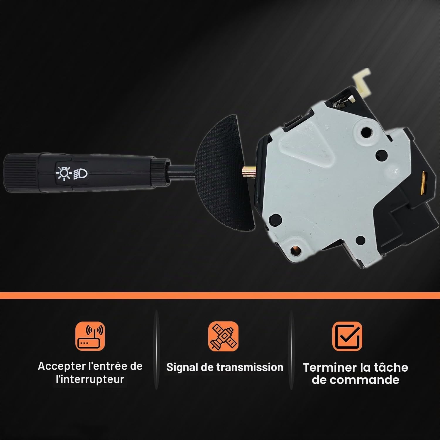 Commodo Commande Volant Clignotants Commutateur Colonne Direction pour Renault R9 R11 Express Rapid Kasten Super 5 7700760825 7700711171 7700760826 7700779566 251104